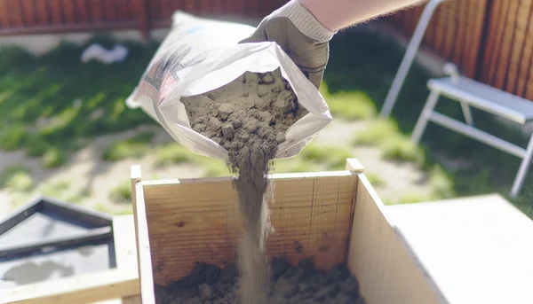 Does Dry Pouring Concrete Hold Up